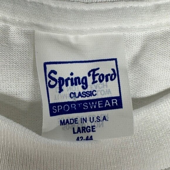 Time For Some R&R Rays & Relaxation Vintage Graphic T-Shirt L Shoebox Greetings - Picture 4 of 7